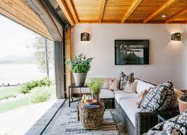 With a raynor garage door installed during your sunroom construction, you can go from a completely enclosed room to a completely opened screened room anytime you like. 14 Indoor Outdoor Rooms We Love Bob Vila