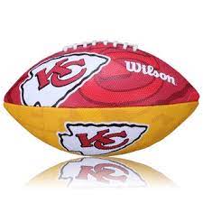 The chiefs logo is one of the most instantly recognizable logos in american football. Wilson Nfl Junior Kansas City Chiefs Logo Football 17 95