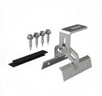 Wholesale Trapezoidal Metal Roof Bracket Hook Solar Panel Mounting Clamp  Standing Seam PV Mount Structure
