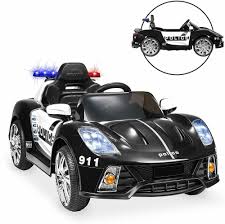 Black And White Police Car Designs Kids Ride On Sport Car Racing 12v Aux Port Rc Siren Horn Supercar Police Edition Unbranded Kids Rideon Sports Car Racing 12v Auxport Rc Sire