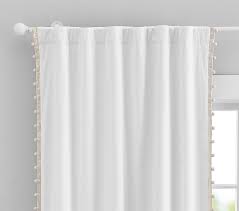 Cotton Pom Pom Kids Blackout Curtain Pottery Barn Kids Kids Blackout Curtains Blackout Panels Blackout Curtains
