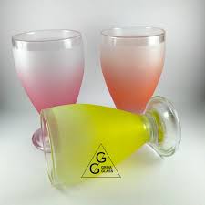 Stelna ikea gelas kaca bening mug kopi teh gelas cafe unik: Jual Set Isi 5 Gelas Kaca Unik Warna Warni Di Lapak Griya Glass Bukalapak