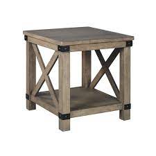 Many different kinds of coffee tables are available at walmart.com, including table sets with matching end tables for a chic, coordinated look. Signature Design By Ashley Aldwin Rectangular End Table Walmart Com Walmart Com