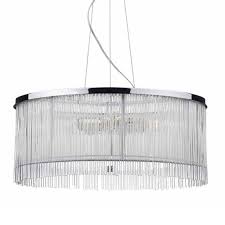 Lightupmyhome 30 crystal drum suspension chandelier pendant light contemporary chandeliers by up my home. Glitz Crystal Feature Pendant Lightbox