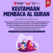 Maybe you would like to learn more about one of these? Keutamaan Membaca Al Quran Sebagian Surabaya Mengaji Facebook