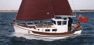 Fisher 25 Motorsailer A Proper Small Yacht Sailing Yacht Pilothouse Boat Boat Building