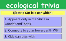 The difference between an old car and a classic is clear if you're a car enthusiast. Environmental Friendly Trivia Quiz