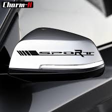 2pcs Reflective Side Rear View Mirror Vinyl Decal Stickers For Mercedes Benz Amg Sport W204 W117 W176 W205 Car Lettering Cool Car Stickers Car Decals Stickers