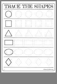 Look at the list below and write the names of. Free Printable Shapes Worksheets For Toddlers And Preschoolers Tracing Worksheets Preschool Shape Worksheets For Preschool Preschool Tracing