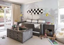 Variations in pattern and texture take this neutral bedroom from blah to beautiful. 25 Cool Kids Bedrooms That Charm With Gorgeous Gray