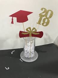 Graduation Party Decorations 2020 Graduation Centerpiece Etsy Graduation Party Decor Graduation Center Pieces Graduation Party Centerpieces