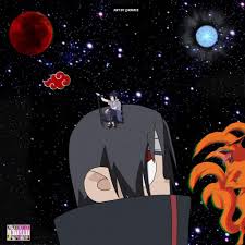 Romana On Instagram Itachi Vs The World Liluzivert Art By Me Liluzivert Liluzivertvsthe In 2020 Anime Character Drawing Anime Canvas Naruto Wallpaper Iphone
