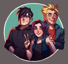 Seb, Sam et Abby (par moi) : r/StardewValley