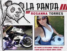 MY NAME IS ROSANNA TORRES AND I HAVE BEEN A RIDER SINCE 2006.