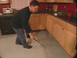 It also brings out the beauty of the concrete by enhancing its color and adds sheen. How To Install A Skim Coat For A Concrete Floor How Tos Diy