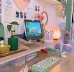 🤩 21+ Kawaii Office Setup Ideas For Decorating Your Cute ...