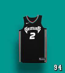 The jerseys the team wears night in and night out. Grizzlies Jersey Concepts Memphisgrizzlies