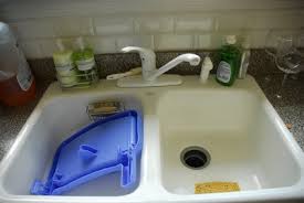 to install a kitchen sink without clamps
