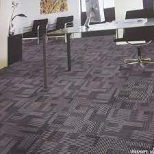 This is a great and inexpensive way to cover unfinished floors, basements, garages and more. Grey Graphic Design Nylon Carpet Tiles Rs 125 Square Feet Kanak Floors Id 20876994130