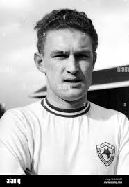 John Sjoberg, Leicester City right-back March 1963 Stock Photo