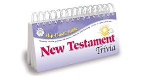 Whether you know the bible inside and out or are quizzing your kids before sunday school, these surprising trivia questions will keep the family entertained all night long. Buy New Testament Trivia Flip Flash Bible Book Online At Low Prices In India New Testament Trivia Flip Flash Bible Reviews Ratings Amazon In