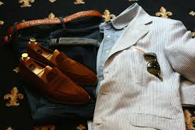 Two Hours Until A Weekend In Southampton Edward Green For Alan Flusser Rogue Territory Denim Alan Flusser Ge Suits And Tailoring Blazers For Men Stylish Men