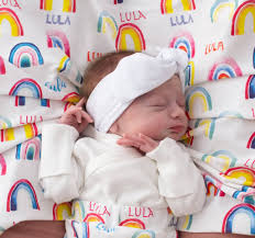Personalized baby blanket swaddling baby bedding crib swaddle flower cartoon newborn infant gift baby bed blanket birthday gift. Personalised Rainbow Swaddle Blanket By Little Doodle House Notonthehighstreet Com