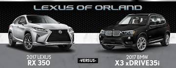 Lexus Rx 350 Vs Bmw X3 Suv Comparison In Orland Park Il