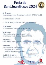 La Família Salesiana es prepara per a la festa de Sant Joan Bosco