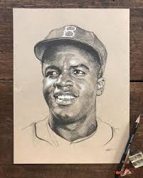 Mike O Brien On Instagram Jackie Robinson 42 Brooklyndodgers Drawing Jackierobinson Mlb Baseball Baseballa Jackie Robinson Baseball Art Portrait We have collected 39+ original and carefully picked jackie. jackie robinson baseball art
