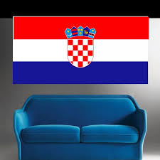 À l'origine, le drapeau du royaume de croatie était un simple damier de 4 cases sur 6 cases. Autocollant Stickers Drapeau Croatie Pas Cher France Stickers