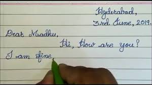 From lh6.googleusercontent.com check spelling or type a new query. How To Write A Friendly Letter Letter Writing In Cursive Youtube