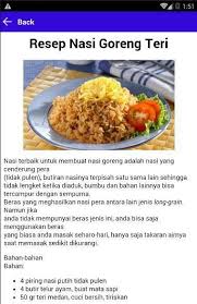 Kenyal gurih dan pedas rasanya diselingi manisnya kecap bikin rasanya enak dikunyah. Resep Nasi Goreng For Android Apk Download