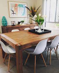 Mel On Instagram Here Is Another Angle Of My Silverwood Dining Table With The Matching Modern Farmhouse Dining Farmhouse Dining Rooms Decor Dining Room Decor