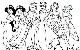 Disegni Da Colorare Principesse E Stampare Img