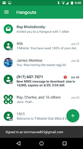 It's easy to download and install . Hangouts 4 0 Goes Live Today With New Look Full Android Wear Support More 9to5google