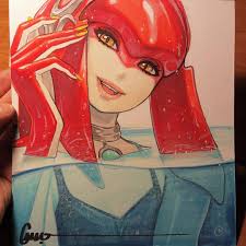 9 542 Likes 59 Comments Omar Dogan Omardogan1976 On Instagram Mipha Shark In The Water Dm For Details I Prom Cool Artwork Anime Disney Characters