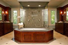 The kids need to place one on their desks if they leave the room. Master Bathroom With Pass Thru Shower And Separate His Hers Vanities Traditional Bathroom Chicago By Orren Pickell Building Group Houzz