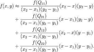 Calculus provides many tools that can be used to understand the behavior however, dierent algorithms for computing the interpolating polynomial use a dierent , since they. Bilineare Interpolation Von Punktdaten Auf Einem Raster In Python