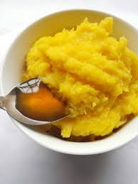 Pumpkin With A Bit Of Butter And Some Milk And Honey Zambian Breakfast African Food Zambia African Food Food International Recipes