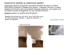 Acest proiect trateaza metode de combatere a poluarii. Poluarea Mediului Conservarea Mediului Si Combaterea PoluÄƒrii Prezentaciya Doklad