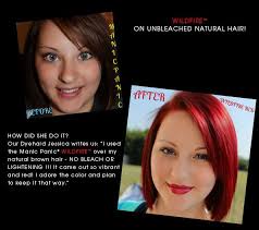 Manic Panic High Voltage Classic Hair Tips Dyed Red Dyed Hair Hair Hacks