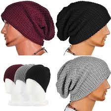 They are popular in casual and informal settings, and are seen in sports and fashion. Buy Oversized Men Knit Beanie Hat Baggy Long Slouchy Winter Warm Skull Cap At Affordable Prices Free Shipping Real Reviews With Photos Joom