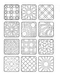 Learn more about color variation here. Coloring Forms Of Moorish Tiles Geometric Patterns Desenler Zentangle Desenler