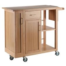 douglas kitchen cart natural winsome