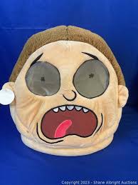 Rick and Morty Big Greeter Heads Morty Mask Auction