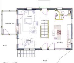 Open Concept Center Hall Colonial Floor Plan Google Search Floor Plans Colonial House Plans Colonial House