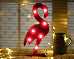 Flamingo Led Gece Lambasi Flamingo Decor Flamingo Noel Dekorasyonlari