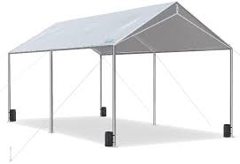 Metal carports are used to shelter cars, trucks, rv's , boats, equipment and much more from the elements. Amazon Com Quictent 10x20 Ft Upgraded Heavy Duty Carport Car Canopy Party Tent With 3 Reinforced Steel Cables Gainsboro Garden Outdoor