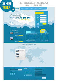 Safari Tours Nice Website Template With Super Design Many Of Us Like Travel Nice Places And Sometimes Web Design Mockup Web Design Templates Free Web Design